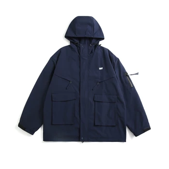2022 sonbahar marka Japon ıns erkek ve kadın rahat giyim gevşek kapşonlu ceket hip-hop yüksek sokak takım ceket ceket