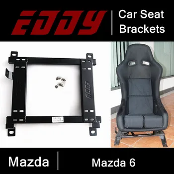 EDDY Yüksek Mukavemetli Araba Koltuğu Tabanı Mazda 6 için Demir Paslanmaz Araba Koltuğu Montaj Braketleri Otomobil Parçaları Aksesuarları