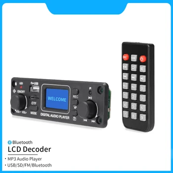 Bluetooth Dekoder Kurulu 128 * 64 NOKTA LCD Dijital Ses Çalar MP3 Çalar Modülü USB SD BT FM Müzik TPM119B