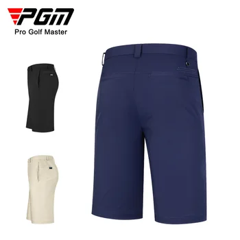 PGM Erkekler Golf Streç Şort Yaz Hızlı Kuru Katı Ferahlatıcı Nefes Pantolon Rahat Pamuklu Giysiler Spor Giyim KUZ130