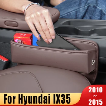 Hyundai için IX35 2010 2011 2012 2013 2014 2015 Araba Koltuğu Çatlak saklama kutusu Çok Fonksiyonlu Dahili Kapak Organizatör Aksesuarları