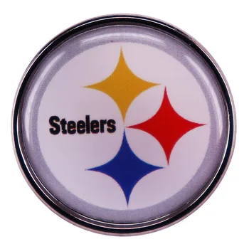 PittsburghxSteelers Logo Broş Düğme Rozet