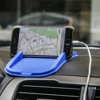 Üretici Toptan Tedarikçiler Araba Aksesuarları İç Dekoratif Silikon Anti Kayma Paspaslar Araba Dash Telefon GPS Tutucu Ped
