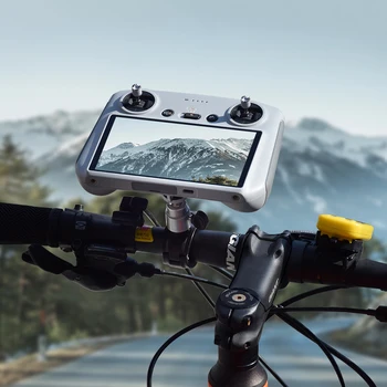 Bisiklet Braketi Tutucu Klip DJI Mini 3 Pro Uzaktan Kumanda Monitör Standı Kelepçe Sabitleme DJI RC Drone Aksesuarları