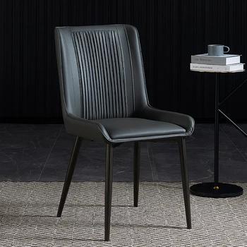 Meditasyon Cafe Vanity deri Mobilya Sandalye Lüks Modern Tasarım Koltuk Sandalyeler Mutfak Rattan Mobilya Mobilya