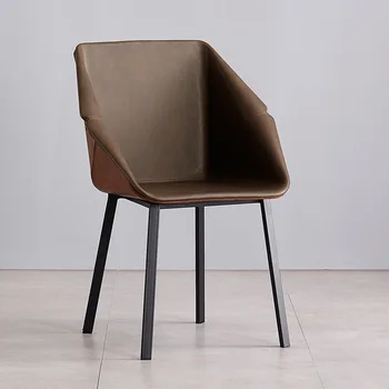 Relax Masa Sandalye Minimalist Bekleme Tasarım Rahatlatıcı Modern ergonomik kahve sandalyesi Oturma Odası Zemin Cadeira Ev Mobilyaları