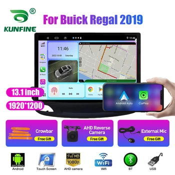 13.1 inç Araba Radyo Buick Regal 2019 İçin araç DVD oynatıcı GPS Navigasyon Stereo Carplay 2 Din Merkezi Multimedya Android Otomatik