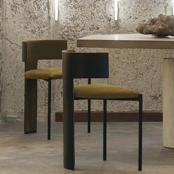 Yatak odası Sandalyeleri Lüks Minimalist Ofis İskandinav Şezlong Yaratıcı Gelişmiş Sandalyeler Salle Yemlik mutfak mobilyası