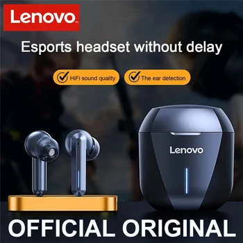 Lenovo XG01 TWS Oyun Kulaklık kablosuz bluetooth 5.0 Spor Kulaklık IPX5 Su Geçirmez Düşük gecikme HİFİ Kulaklık Dokunmatik Kontrol