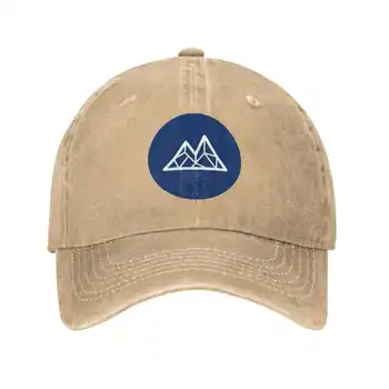 Mithril (MİTH) En Kaliteli Logo Denim kap Beyzbol şapkası Örme şapka