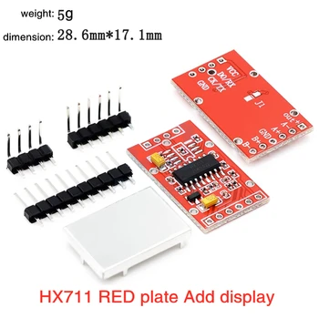 HX711 Tartı modülü serisi 24bit hassas AD modülü basınç sensörü tartı elektronik tartı modülü kırmızı Mor