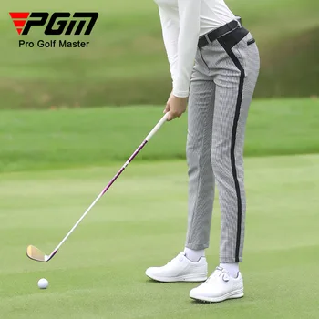 PGM Sonbahar / Kış Golf Giyim kadın Bin Kuş Kontrol Pantolon Spor pantolon Kişiselleştirilmiş Baskılı kadın pantolonları