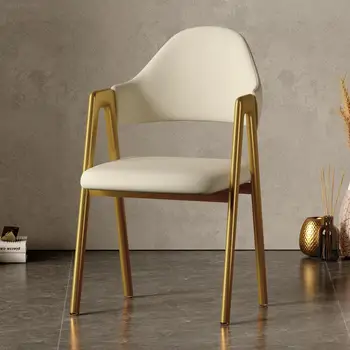 Hotsale yeni masa ve sandalye ışığı lüks yemek sandalyesi sırtlı sandalye ev rahat basit masa tabure A-line sandalye İskandinav süt çay