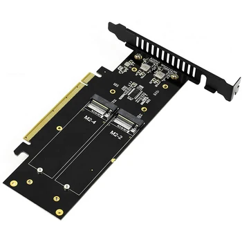JEYI İhyper M. 2 X16 TO 4X NVME PCIE3. 0 GEN3 X16 TO 4X NVME RAID KARTI PCI-E VROC KARTI RAID Hiper M. 2X16 M2X16 4X X4 Nvmex4 RAID