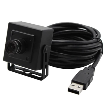 ELP USB Kamera 5 Megapiksel 2592x1944 CMOS Aptina MI5100 Endoskop Ücretsiz Sürücü Kamerası Endüstriyel Makine Görüş