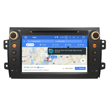 Android 8.0 Suzuki SX4 Dokunmatik Ekran Araba Stereo Radyo DVD GPS Navigasyon Sat Navi Autoradio Bluetooth Medya Multimedya Sistemi