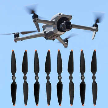 4/8 Adet Mini Pervaneler Yedek Hızlı Bırakma Drone Blade Sahne Yedek Pervane Drone Aksesuar DJI HAVA 3 Drone için
