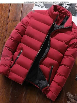 2023 kışlık ceketler Moda Rahat Rüzgarlık Standı Yaka Termal Ceket Dış Giyim Büyük Boy Açık Kamp Ceket Erkek Giysileri