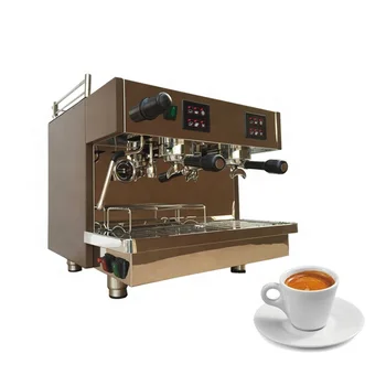 Ticari Restoran Espresso Otomatik Kahve Makinesi Elektrikli 50 Çift Paslanmaz Çelik 9 Litre Şerit, kırmızı ORTAĞI 220 3750