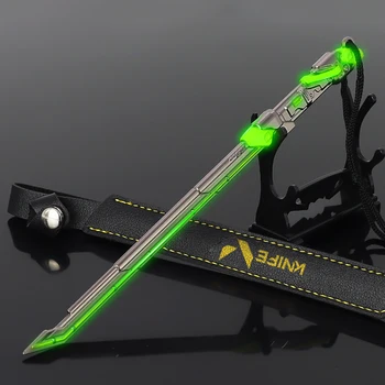 Valorant Silah Meele RGX 11z Pro Seviye 2 Bıçak Oyunu Çevre Alaşımlı Metal Malzeme samuray kılıcı Silah Modeli Oyuncaklar Boys için