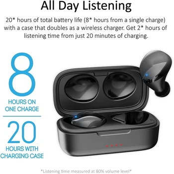 XİAOMİ TWS Kulaklık Handsfree Spor Bluetooth 5.0 kablosuz kulaklık Şarj Kutusu ile Su Geçirmez Kulaklık Ses Kontrolü