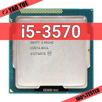 Kullanılan i5 3570 işlemci dört çekirdekli 3.4 Ghz L3 = 6M 77W soket LGA 1155 masaüstü CPU çalışma 100%