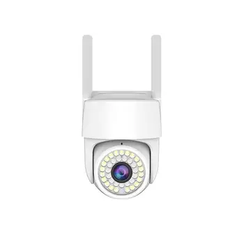 1080P PTZ Wifi IP Kamera 2MP WİFİ Kapalı Açık Gözetim Kamera İnsan algılama 36 ışıkları Gece Görüşlü Güvenlik güvenlik kamerası