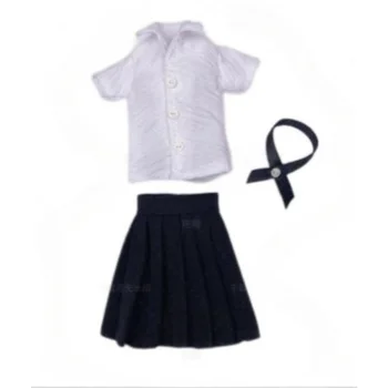 LX326 Güzel üniforma okul üniformaları etek elbise hediyeler için 1/6 bebek xinyi fr fr2 mizi Mengfan bebek