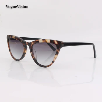 Asetat Kaplumbağa Kabuğu Etkisi kelebek çerçeve Güneş Gözlüğü kadınlar için moda güneş gözlükleri Açık UV koruyucu gözlük