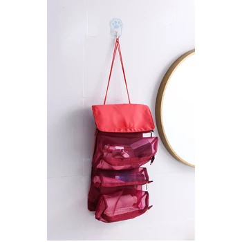 Tuvalet çantası taşınabilir büyük kapasiteli çanta almak ayrılabilir zarif şık katlanır seyahat kozmetik çantaları 01-RC-jzzdlx
