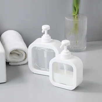 300/500ml Eczacı Dağıtıcı Şişe Banyo ve Mutfak için Şampuan Losyon Yağı Duş Sabunu El Sabunu ve bulaşık deterjanı