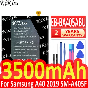 KiKiss SAMSUNG EB-BA405ABE EB-BA405ABU 3500mAh Pil İçin SAMSUNG Galaxy A40 2019 SM-A405FM / DS A405FN / DS GH82-19582A