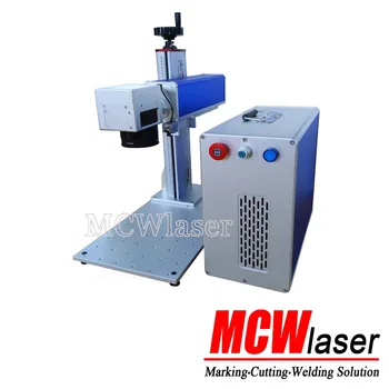 MCWlaser 20 W/30 W/50 W Fiber Lazer işaretleme Makinesi Gravür Metal FDA CE Express