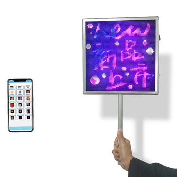 Pil Şarj Edilebilir Taşınabilir Pick Up Havaalanı İşareti Paneli dijital ekran Programlanabilir Led Mesaj Pick Up Kurulu