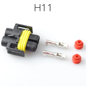 1 kitleri H8 H9 H11 Kablo Demeti Soketi araba kablosu Bağlantı Kablosu Fiş Adaptörü HID LED Sis Lambası Başkanı İşık lamba ampulü led ışık