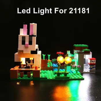 Led ışık Seti 21181 Çiftlik Yapı Taşları (Dahil DEĞİL Model Tuğla)