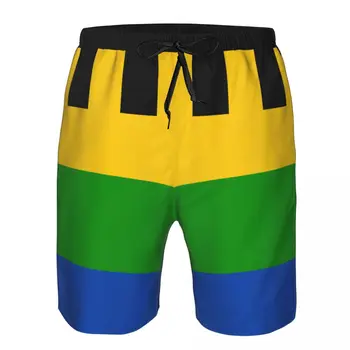 Hızlı Kuru Yaz Erkek Mayo Plaj Kurulu Kısa Külot Adam Bayrağı Frymburk Yüzme Gövde Beachwear