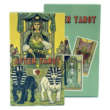 Sonrası Tarot Oracle Kartları İngilizce Sürüm Tarot Kart Güverte Yeni Başlayanlar İçin Profesyoneller Servet Söylüyorum Kart Güverte masa üstü Oyunu