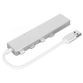 USB Hub Multiport USB3.0 3 USB2. 0 USB C Yerleştirme İstasyonu Bağlamak için Fit USB flash sürücü Kablosuz Fare Klavye