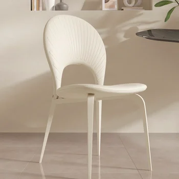 Modern Beyaz Tasarım Sandalyeler Mutfak Yatak Odası Düğün Parti Tırnak Tek yemek sandalyeleri Mutfak Meubles De Salon Ev FurnitureLJYXP