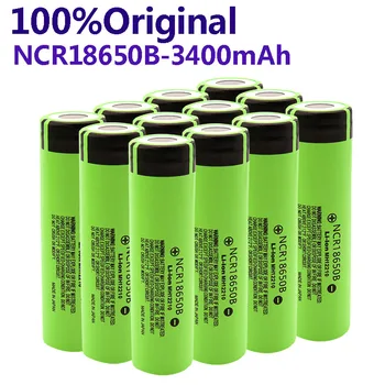 100%Original,batería.yeniden şarj edilebilir.3400 mah, 3,7 v, NCR18650B,3400 mah, herramienta eléctrica.