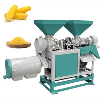 Otomatik Mısır İrmik Soyma Taşlama Makinesi Mısır Unu Tozu Değirmen Makineleri Gıda İşleme İçin
