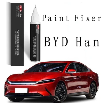 boya kalemi çizik için uygun BYD Han EV boya onarım kalem Kırmızı Zaman Gri Han DMİ orijinal boya onarım uygulaması BYD Han