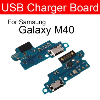 Şarj cihazı USB Jack Kurulu Samsung Galaxy M40 SM-M405FD şarj portu Modülü Usb Konektörü Kurulu Yedek Parça Tamir