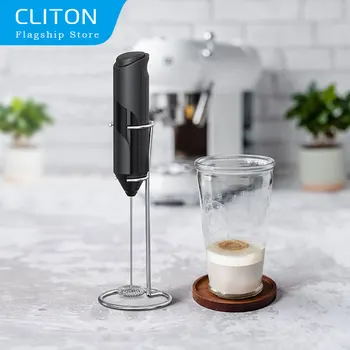 Elektrikli süt köpürtücü Mini Köpürtücü Kahve Makinesi Yumurta Çırpıcı Çikolata Cappuccino Karıştırıcı Taşınabilir Blender