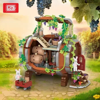 LOZ mini Blokları Çocuklar yapı tuğlaları Oyuncaklar Yapmak şarap soğutma kovası Bulmaca Ev Dekor Hediye 2206