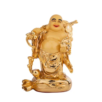 Maitreya buda heykeli feng shui gülüyor buda