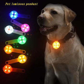 USB Şarj Edilebilir Pet Aydınlık Kolye Gece Kedi ve Köpek Anti-damla Aksesuarları LED ışıklı aksesuarlar Çoklu Durumlar için