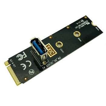 NGFF M. 2 PCI-E X16 Yuvası Aktarım Kartı Madencilik Pcıe Yükseltici Kart VGA Uzatma Kablosu