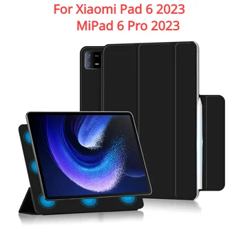 Xiaomi Pad için 6 2023 11 inç Kılıf Ultra İnce Manyetik Akıllı Kapak için MiPad 6 Pro 2023 Tablet 11 inç Otomatik Uyandırma ile